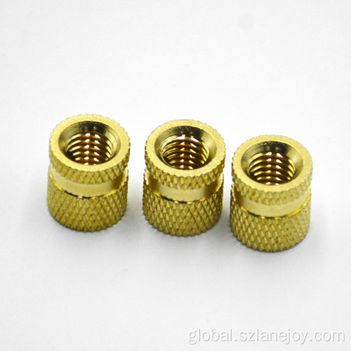 Brass Lock Insert Nut M2-M16 brass lock inserts for plastic Supplier